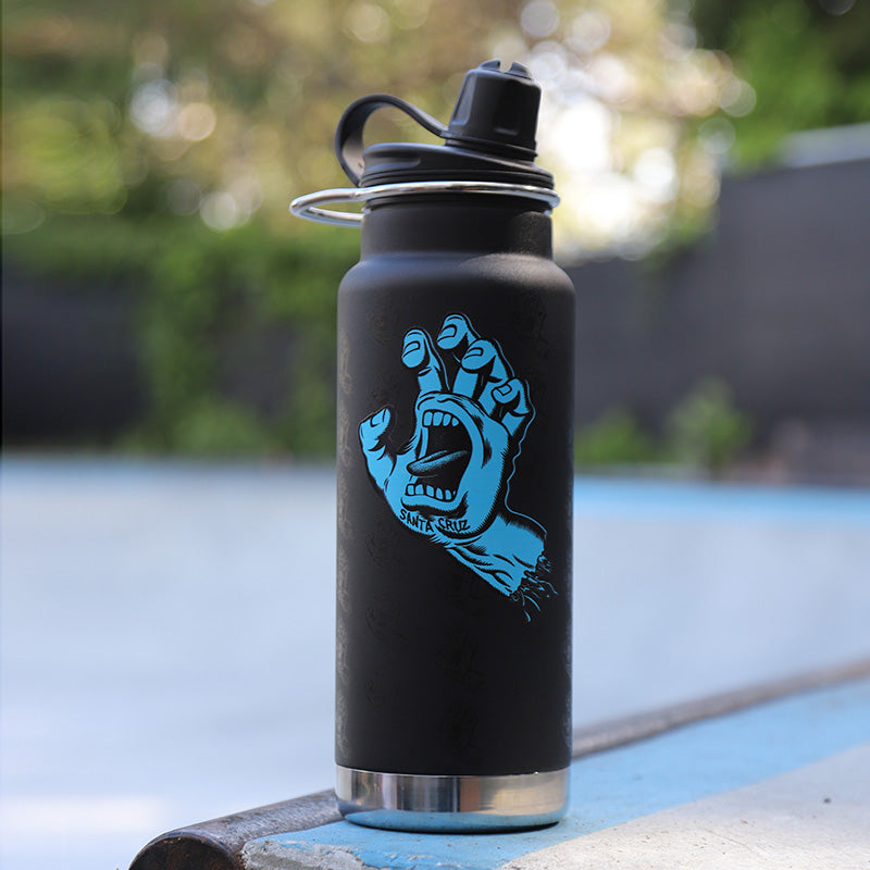 32oz-tkwide-with-chug-cap-santa-cruz-screaming-hand-x2 32oz_tkwide_chug_water_bottle_santacruz_screaming_hand_skatepark.jpg