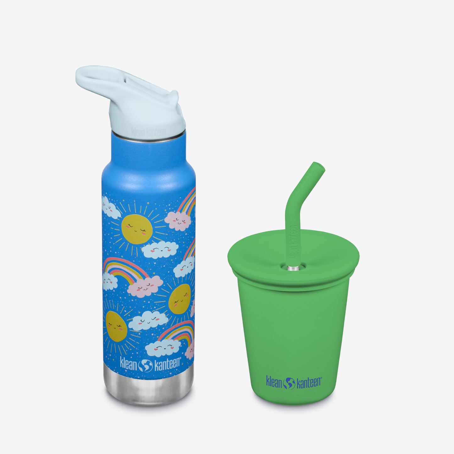 kid-s-sippy-cup-and-water-bottle-set-x9 KK-Kids-SippyCupandWaterBottleSet-VibrantGreen-Rainbows.png